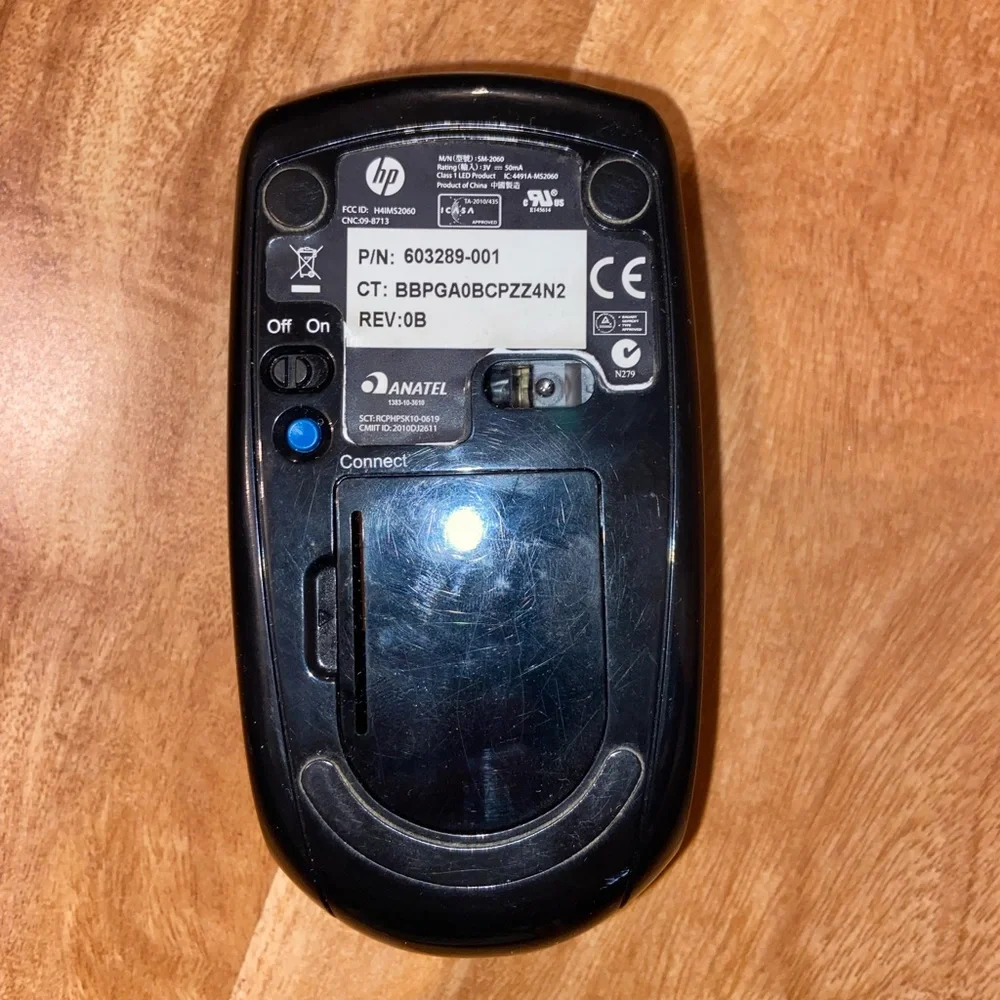 HP black Bluetooth wireless Mouse